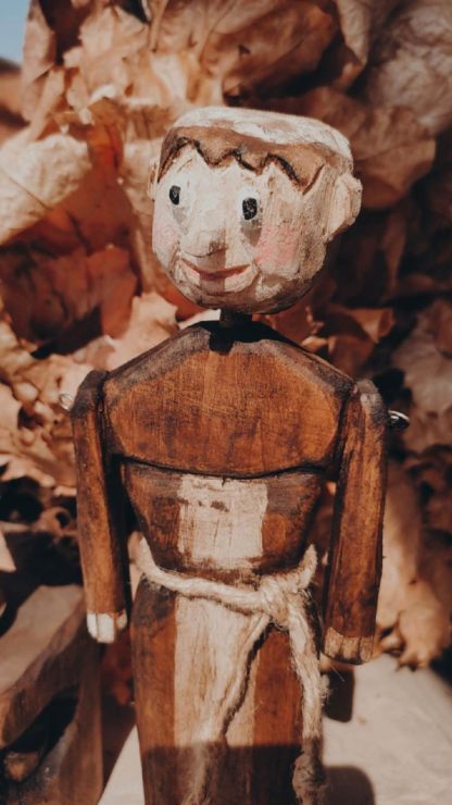 Деревянная кукла Монах