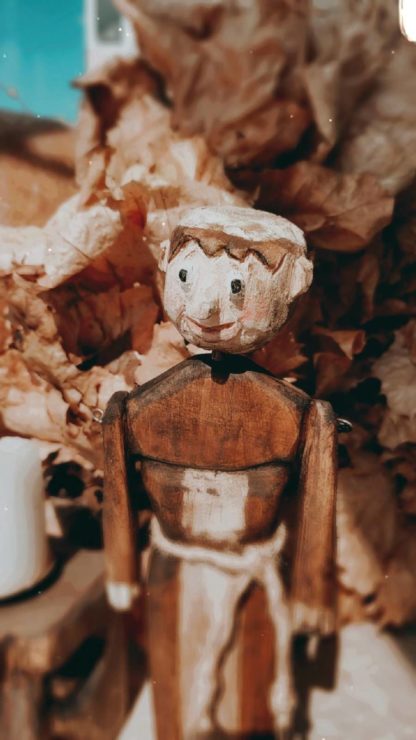 Деревянная кукла Монах